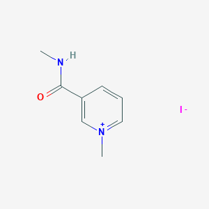1-Methyl-3-(methylcarbamoyl)pyridin-1-ium iodide