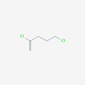 molecular formula C5H8Cl2 B3384909 2,5-Dichloropent-1-ene CAS No. 58568-26-6
