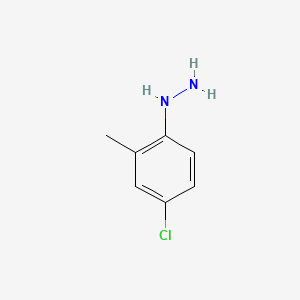 molecular formula C7H9ClN2 B3384917 (4-氯-2-甲基苯基)肼 CAS No. 58791-94-9