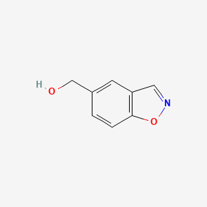 molecular formula C8H7NO2 B3384930 1,2-Benzisoxazole-5-methanol CAS No. 59016-94-3