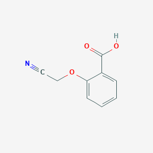 molecular formula C9H7NO3 B3384963 2-(Cyanomethoxy)benzoic acid CAS No. 59393-79-2