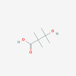 Butanoic acid, 3-hydroxy-2,2,3-trimethyl-