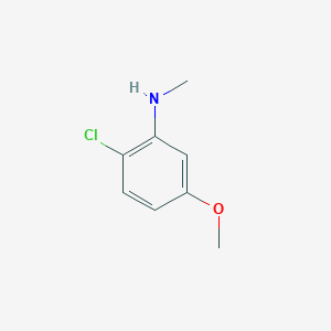 2-chloro-5-methoxy-N-methylaniline