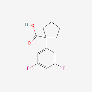 1-(3,5-Difluorophenyl)cyclopentanecarboxylic acid