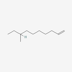 molecular formula C11H22 B3385114 8-甲基-1-癸烯 CAS No. 61142-79-8