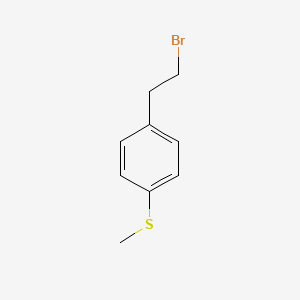 1-(2-Bromoethyl)-4-methylsulfanylbenzene