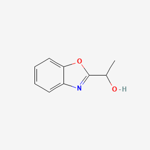 1-(1,3-Benzoxazol-2-yl)ethan-1-ol