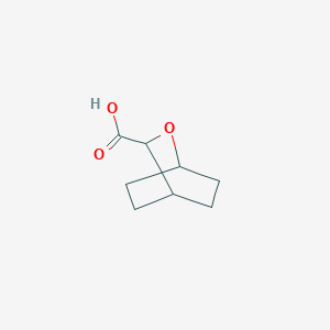 molecular formula C8H12O3 B3385206 2-氧杂双环[2.2.2]辛烷-3-羧酸 CAS No. 61779-35-9