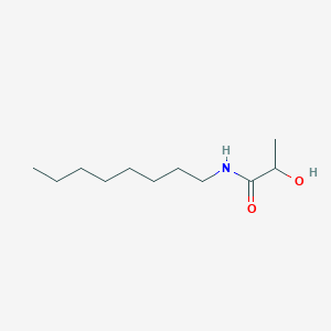 molecular formula C11H23NO2 B3385360 2-Hydroxy-n-octylpropanamide CAS No. 6280-23-5