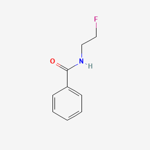 molecular formula C9H10FNO B3385418 N-(2-Fluoroethyl)benzamide CAS No. 63186-89-0