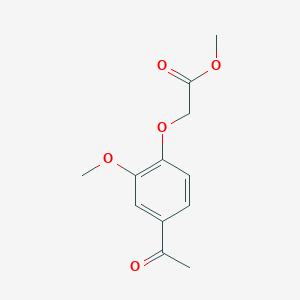 Methyl 2-(4-acetyl-2-methoxyphenoxy)acetate