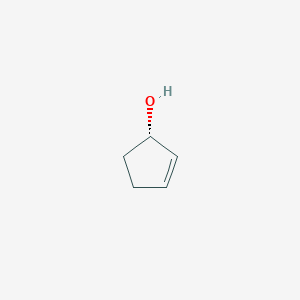 molecular formula C5H8O B3385538 2-Cyclopenten-1-ol, (S)- CAS No. 6426-28-4