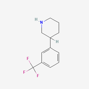 3-[3-(Trifluoromethyl)phenyl]piperidine