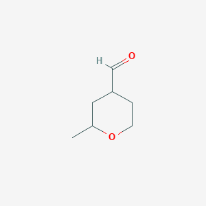 2-Methyloxane-4-carbaldehyde