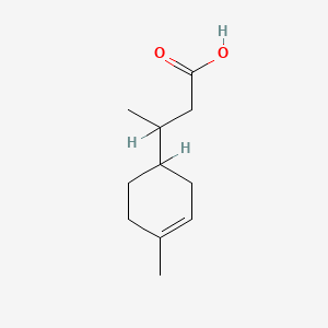 molecular formula C11H18O2 B3385612 beta,4-Dimethylcyclohex-3-ene-1-propionic acid CAS No. 64740-38-1
