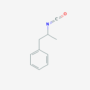 molecular formula C10H11NO B3385689 (2-Isocyanatopropyl)benzene CAS No. 65535-55-9