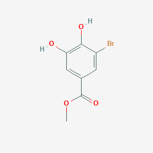 molecular formula C8H7BrO4 B3385723 Methyl 3-bromo-4,5-dihydroxybenzoate CAS No. 65841-10-3