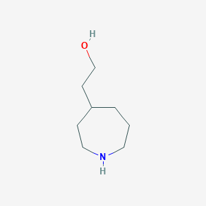 molecular formula C8H17NO B3385732 2-(Azepan-4-yl)ethan-1-ol CAS No. 65920-72-1