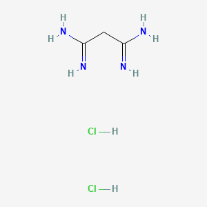 molecular formula C3H10Cl2N4 B3385775 丙二酰二胺二盐酸盐 CAS No. 6623-84-3