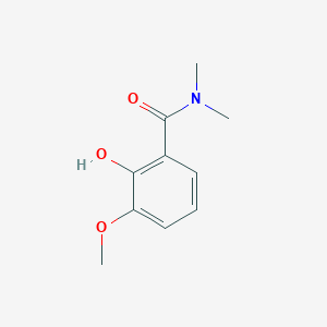 molecular formula C10H13NO3 B3385831 2-hydroxy-3-methoxy-N,N-dimethylbenzamide CAS No. 66842-92-0