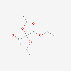 molecular formula C9H16O5 B3385912 Ethyl 2,2-diethoxy-3-oxopropanoate CAS No. 676557-41-8