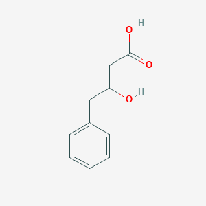 molecular formula C10H12O3 B3385958 3-Hydroxy-4-phenylbutanoic acid CAS No. 6828-41-7