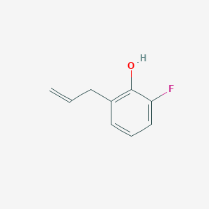 molecular formula C9H9FO B3386023 2-Fluoro-6-(prop-2-en-1-yl)phenol CAS No. 69318-23-6