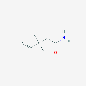 3,3-Dimethylpent-4-enamide