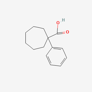 1-Phenylcycloheptane-1-carboxylic acid