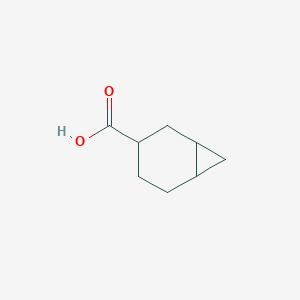 molecular formula C8H12O2 B3386190 Bicyclo[4.1.0]heptane-3-carboxylic acid CAS No. 710314-32-2