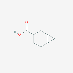 molecular formula C8H12O2 B3386190 双环[4.1.0]庚烷-3-羧酸 CAS No. 710314-32-2