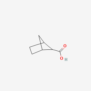 molecular formula C7H10O2 B3386204 Bicyclo[2.1.1]hexane-5-carboxylic acid CAS No. 71162-15-7