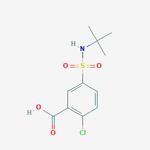 5-(Tert-butylsulfamoyl)-2-chlorobenzoic acid