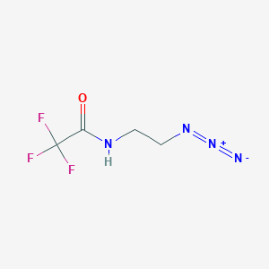 molecular formula C4H5F3N4O B3386270 N-(2-azidoethyl)-2,2,2-trifluoroacetamide CAS No. 72200-25-0