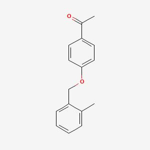 1-{4-[(2-Methylphenyl)methoxy]phenyl}ethan-1-one
