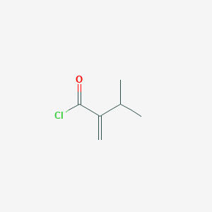 molecular formula C6H9ClO B3386380 3-Methyl-2-methylidenebutanoyl chloride CAS No. 72846-28-7