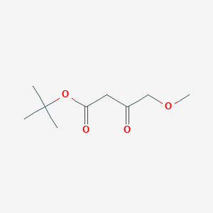 molecular formula C9H16O4 B3386666 Tert-butyl 4-methoxy-3-oxobutanoate CAS No. 74530-59-9