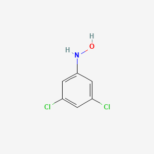 molecular formula C6H5Cl2NO B3386785 N-(3,5-dichlorophenyl)hydroxylamine CAS No. 75841-13-3