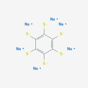 molecular formula C6Na6S6 B033868 六钠苯六硫醇 CAS No. 110431-65-7
