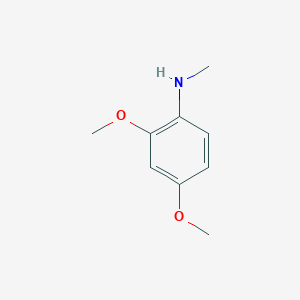 molecular formula C9H13NO2 B3386824 2,4-dimethoxy-N-methylaniline CAS No. 76030-55-2