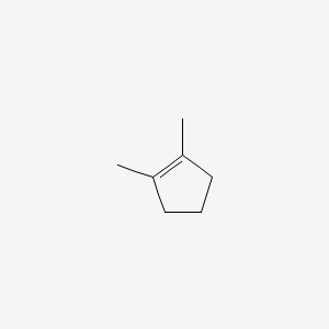 molecular formula C7H12 B3386875 1,2-Dimethylcyclopentene CAS No. 765-47-9