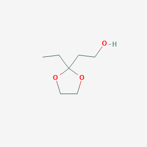 1,3-Dioxolane-2-ethanol, 2-ethyl-