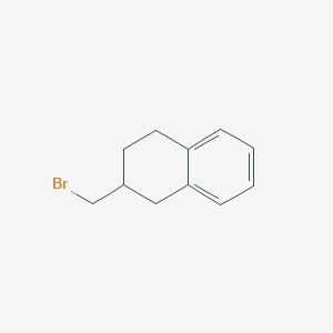 molecular formula C11H13B B3386924 2-(Bromomethyl)-1,2,3,4-tetrahydronaphthalene CAS No. 77508-59-9