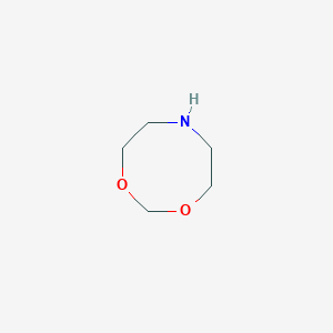 molecular formula C5H11NO2 B3386935 1,3,6-Dioxazocane CAS No. 77738-97-7