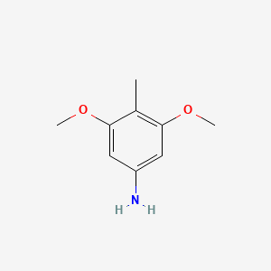 molecular formula C9H13NO2 B3386961 3,5-Dimethoxy-4-methylaniline CAS No. 78025-93-1