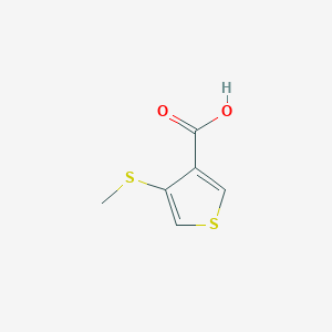 3-Thiophenecarboxylic acid, 4-(methylthio)-