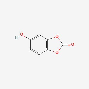 molecular formula C7H4O4 B3386987 5-Hydroxy-1,3-benzodioxol-2-one CAS No. 78213-00-0