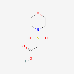 molecular formula C6H11NO5S B3386994 2-Morpholin-4-ylsulfonylacetic acid CAS No. 78374-13-7