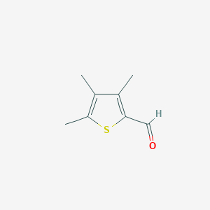 molecular formula C8H10OS B3387016 3,4,5-Trimethylthiophene-2-carbaldehyde CAS No. 78519-02-5