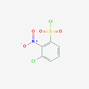 molecular formula C6H3Cl2NO4S B3387070 3-Chloro-2-nitrobenzenesulfonyl chloride CAS No. 78846-40-9
